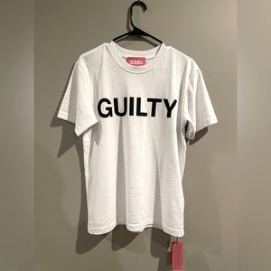 RARE LIMITED EDITION O32C MAGAZINE “GULITY” WHITE TEE